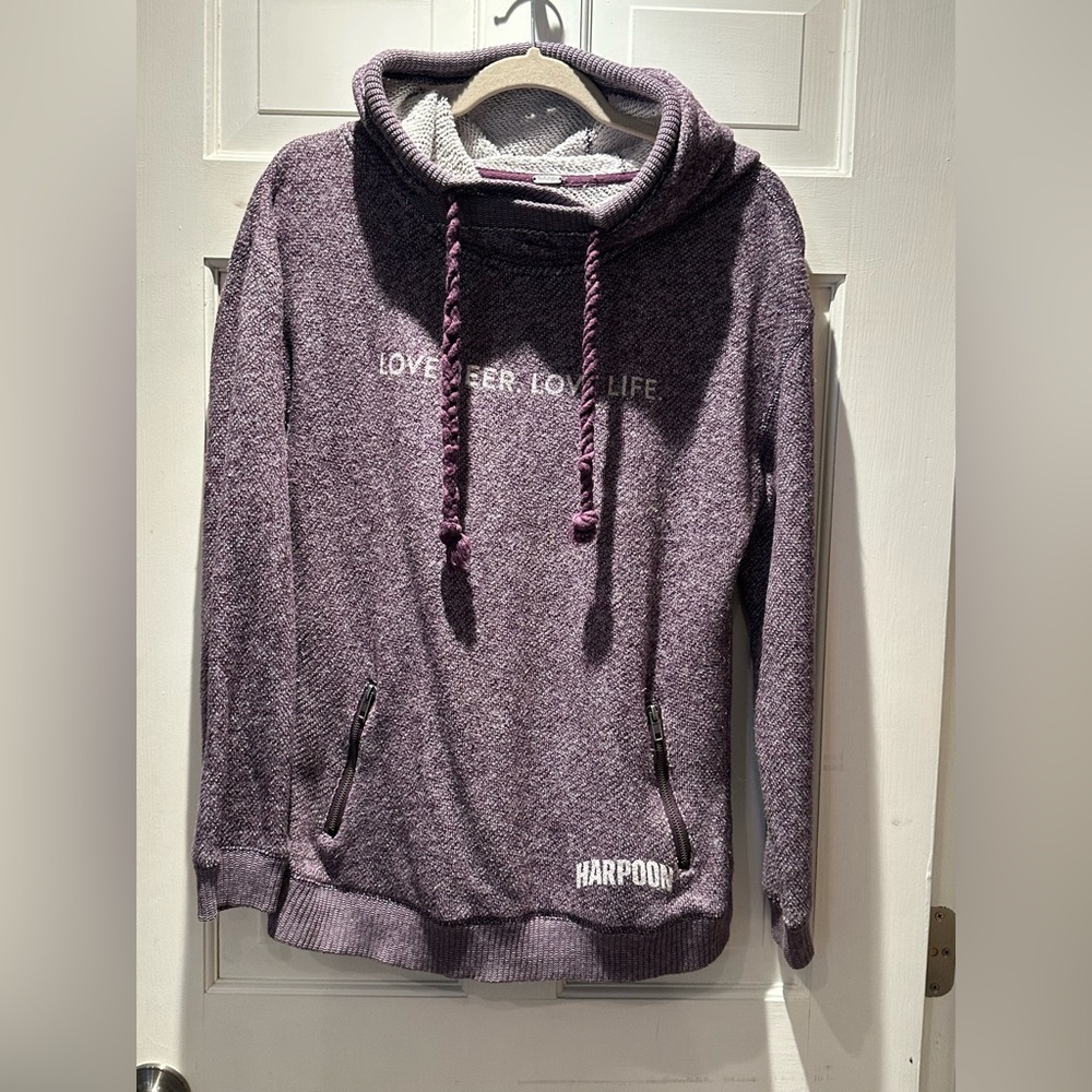 Harpoon Beer Hoodie sz large